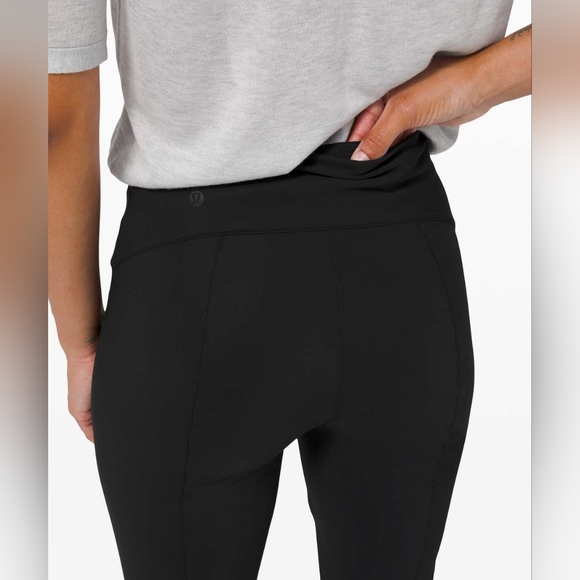 Lululemon Here to There High-Rise 7/8 Pant Sz 14 Black - Picture 3 of 13